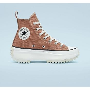 Converse Run Star Hike Tonal Marble Hi Hnede - Damske Vysoké Tenisky